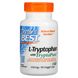 Триптофан Doctor's Best (L-Tryptophan) 500 мг 90 капсул фото