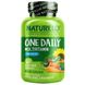 Полівітаміни для чоловіків 50+, One Daily Multivitamin for Men 50+, NATURELO, 60 вегетаріанських капсул фото