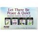 Set of relaxing essential oils Now Foods (Let There Be Peace & Quiet) 4 bottles 10 ml each