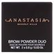 Двойной порошок для бровей, темно-коричневый, Anastasia Beverly Hills, 0,06 унции (1,6 г) фото
