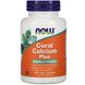 Коралловый кальций плюс Now Foods (Coral Calcium Plus) 100 вегетарианских капсул фото