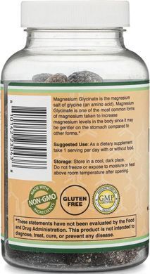 Магній гліцинат Double Wood (Magnesium Glycinate Gummies) 60 жувальних цукерок