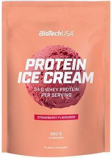 Protein Ice Cream BioTech 500 г Полуниця