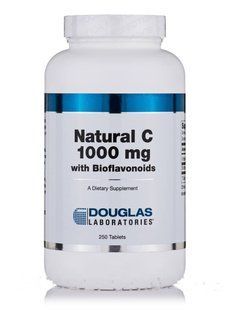 Витамин С и биофлавоноиды Douglas Laboratories (Natural C 1000 with Bioflavonoids) 1000 мг 250 таблеток купить в Киеве и Украине