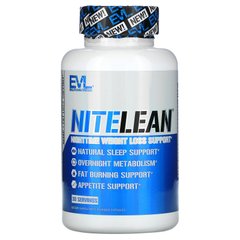 EVLution Nutrition, NiteLean, підтримка для схуднення в нічний час, 30 рослинних капсул