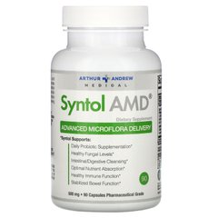 Syntol AMD, усовершенствованная доставка микрофлоры, Arthur Andrew Medical, 500 мг, 90 капсул купить в Киеве и Украине