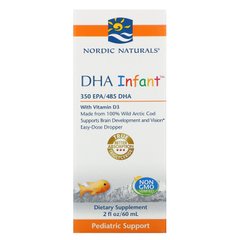 ДГК для немовлят з вітаміном Д3 Nordic Naturals (with Vitamin D3) 60 мл