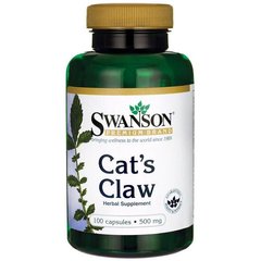 Котячий кіготь Swanson (Cat's Claw) 500 мг 100 капсул