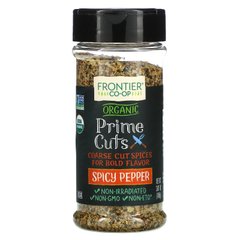 Frontier Natural Products, Organic Prime Cuts, гострий перець, 3,81 унція (108 г)