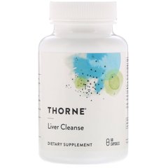 Витамины для очистки печени Thorne Research (Liver Cleanse) 60 капсул купить в Киеве и Украине