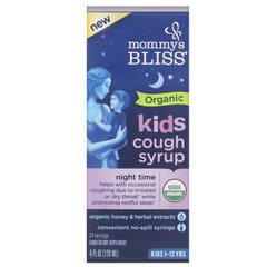 Дитячий органічний сироп від кашлю, Night Time, Mommy's Bliss, 120 мл