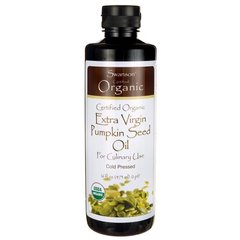 Олія гарбуза сертифікована органічна Swanson (Certified Organic Extra Virgin Pumpkin Seed Oil) 473 мл
