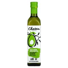 Chosen Foods, 100% чистое масло авокадо, 16,9 жидких унций (500 мл) купить в Киеве и Украине