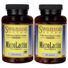 МікроЛактін, MicroLactin, Swanson, 500 мг, 240 капсул