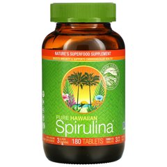 Чиста гавайська спіруліна Nutrex Hawaii (Pure Hawaiian Spirulina) 3000 мг 180 таблеток
