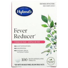 Hyland's, Засіб для зниження температури, 100 швидкорозчинних таблеток