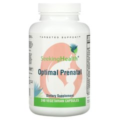 Seeking Health, Optimal Prenatal, 240 вегетаріанських капсул