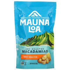 Mauna Loa, Макадамія, обсмажена в сухому вигляді, обсмажена в меді, 8 унцій (226 г)