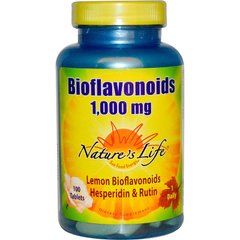 Біофлавоноїди, Nature's Life, 1,000 мг, 100 таблеток
