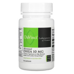Микронизированный ДГЭА DaVinci Laboratories of Vermont (DHEA) 10 мг 90 капсул купить в Киеве и Украине