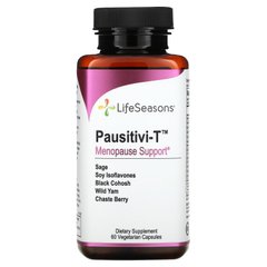 LifeSeasons, Pausitivi-T, підтримка менопаузи, 60 вегетаріанських капсул