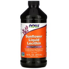 Лецитин Now Foods (Sunflower Lecithin) 473 мл купить в Киеве и Украине