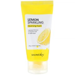 Газована очищуюча піна з лимоном, Secret Key, 120 г