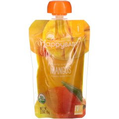 Детское пюре из манго органик Happy Family Organics (Baby Food) 4+ месяцев 99 г купить в Киеве и Украине