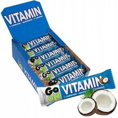 Батончики с карнитином со вкусом баунти GoOn Nutrition (GoOn Vitamin L-carnitine) 24 шт по 50 г купить в Киеве и Украине
