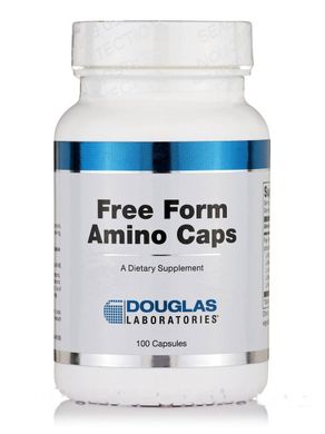 Суміш амінокислот для підтримки здоров'я Douglas Laboratories (Free Form Amino Caps) 100 капсул