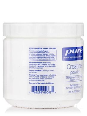 Креатин Pure Encapsulations (Creatine Powder) 250 г