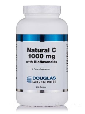 Вітамін С та біофлавоноїди Douglas Laboratories (Natural C 1000 with Bioflavonoids) 1000 мг 250 таблеток