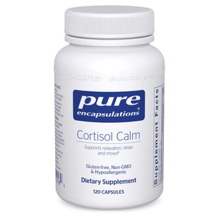 Кортизол для спокойствие Pure Encapsulations (Cortisol Calm) 120 капсул купить в Киеве и Украине