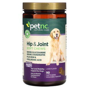 petnc NATURAL CARE, Hip & Joint, High Potency, Liver, 90 Softchews купить в Киеве и Украине
