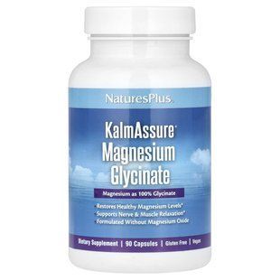 NaturesPlus, KalmAssure, Magnesium Glycinate, 90 Capsules купить в Киеве и Украине