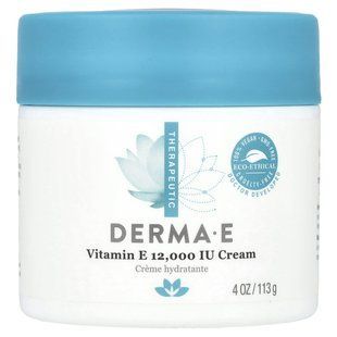 Крем для сухой кожи с витамином Е Derma E (Vitamin E 12 000 IU Creme) 000 IU Creme 113 г купить в Киеве и Украине