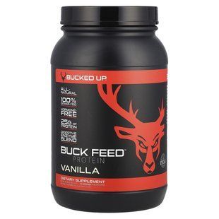 Bucked Up, Buck Feed&trade;, Protein, Vanilla, 32.98 oz (935.1 g)