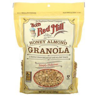 Bob's Red Mill, Гранола з медом та мигдалем, 12 унцій (340 г)