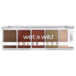 Wet n Wild, Color Icon, Go-Commando, палітра тіней із 5 відтінків, 6 г (0,21 унції)