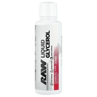 Raw Nutrition, Liquid Glycerol, Strawberry Slush, 16 fl oz (473 ml)