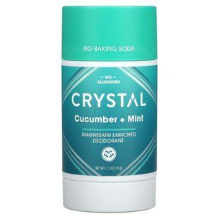 Magnesium Enriched Deodorant, Cucumber + Mint, 2.5 ounces (70 g)