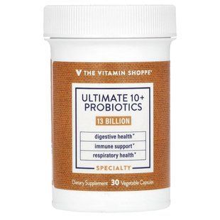 The Vitamin Shoppe, Ultimate 10+ Probiotics, 13 Billion CFU, 30 Vegetable Capsules купить в Киеве и Украине