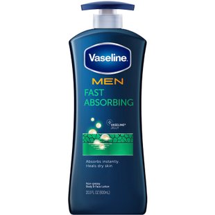 Быстро впитывающийся лосьон для лица и тела Men, Vaseline, 600 мл купить в Киеве и Украине