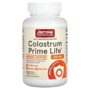 Молозиво, колострум, Colostrum, Jarrow Formulas, 500 мг, 120 капсул. купить в Киеве и Украине