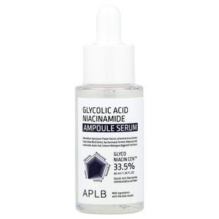 APLB, Glycolic Acid Niacinamide Ampoule Serum, 1.35 fl oz (40 ml)