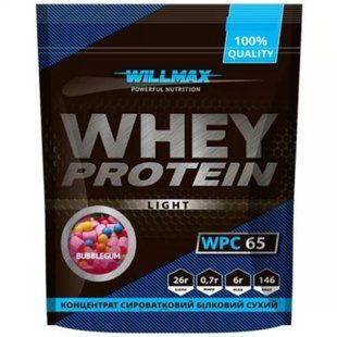 Whey Protein 65 Willmax 1 kg bubblegum купить в Киеве и Украине