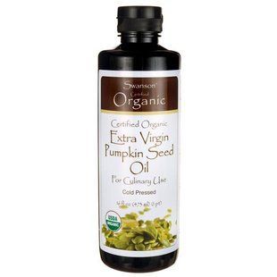 Certified organic pumpkin oil