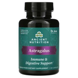 Axe / Ancient Nutrition, Astragalus, immune and digestion support, 60 capsules