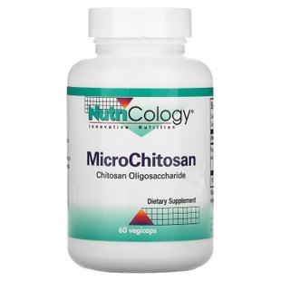 Микрохитозан Nutricology (MicroChitosan) 600 мг 60 капсул купить в Киеве и Украине