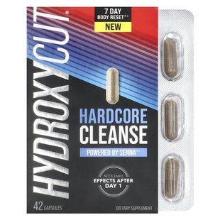Hydroxycut, Hardcore Cleanse, 42 Capsules купить в Киеве и Украине